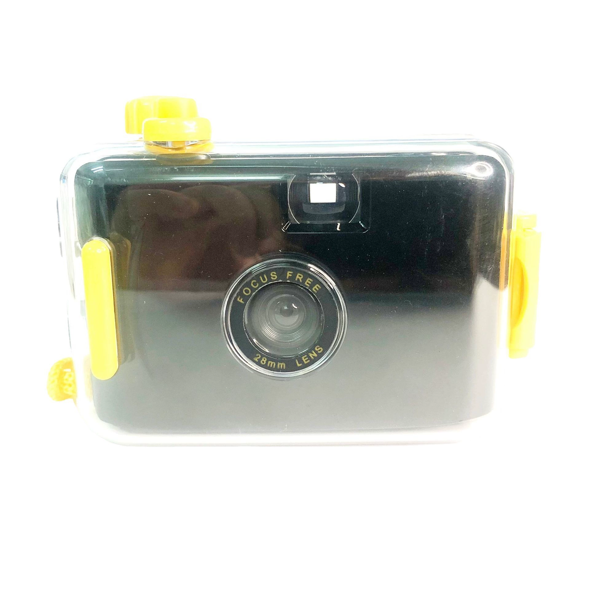 White retro waterproof camera for students, Birthday gift
