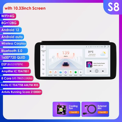 Car Bluetooth Gps Android – DVD Navigation - 7862-8128g-wifi4glte-version-carplay-eight-core-1033inch-suitable-for-03-06-opel-astra-andra-vida-cosa