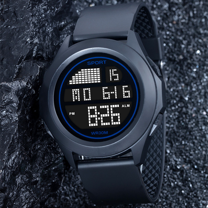 Comercio exterior transfronterizo Venta caliente de los hombres al aire libre reloj electrónico multifunción impermeable reloj de los deportes del estudiante