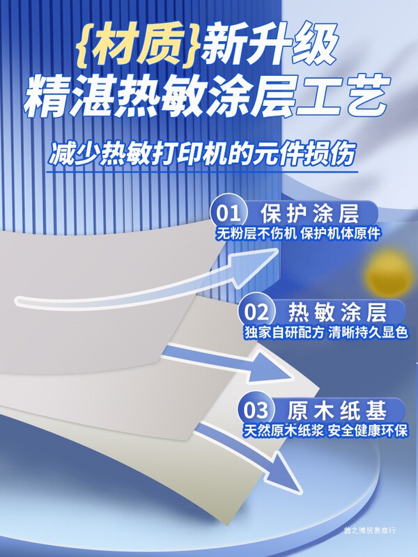 感熱印刷用紙 57x50 レジ用紙 58mm プリンター 80x80 フルボックス ハイエンド Meituan テイクアウト スーパーマーケット|undefined