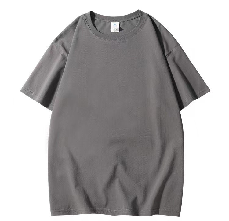 210g Weight Short Sleeve Sleeve Length Cotton Fabric Type Long Top Length T-shirt Tops Type Casual Occasion Round Neck Neckline Loose Fit Type Solid Color Pattern Summer, Spring, Autumn Season Unisex Gender Simple Style Style Wholesale Unisex Cotton Simple Style Solid Color Short Sleeve T-Shirts 无