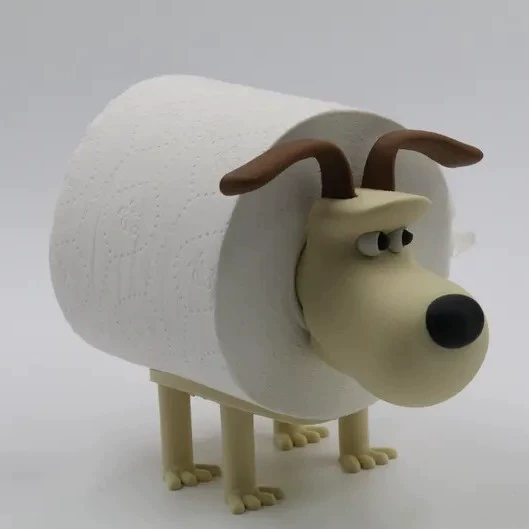 Кросс-борд новый продукт Gromit Dog Inspired Toilet Roll Paper Storage Holder