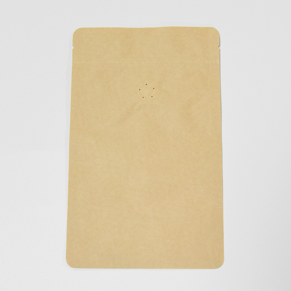 可降解牛皮纸袋全降解礼品批发杜邦纸袋茶叶咖啡气阀包装袋打包袋