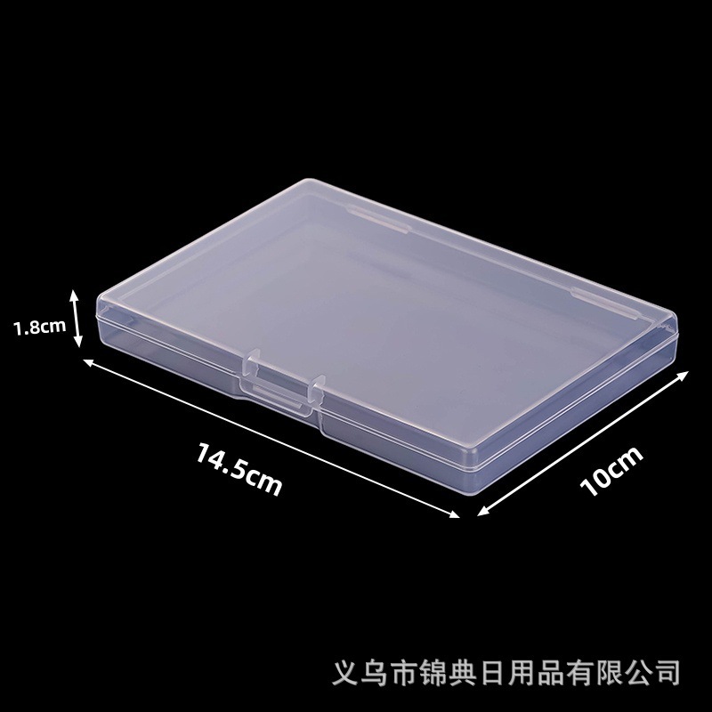 国境を越えた保管用小型透明プラスチックボックス、カード、書類整理収納ボックス、マイリトルポニーカードボックス|undefined