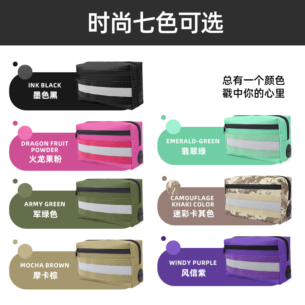 Nuevas mochilas tácticas transfronterizas para perros, paquetes de entrenamiento de perros de tamaño medio y grande, mochila portátil con velcro para viajar al aire libre