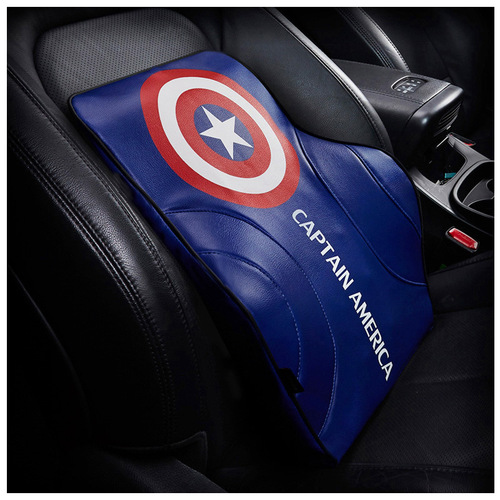 Car accessories seat back cushion car lumbar support cartoon lumbar support cushion memory foam massage lumbar support