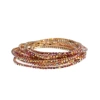 47 Red AB (Gold plating)