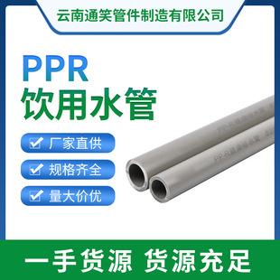 Ppr Water Supply Pipe Engineering Home Decoration Bathroom Drinking Water Supply Pipe Tap Water Plastic Water Gray White Ppr Drinking Water Pipe
