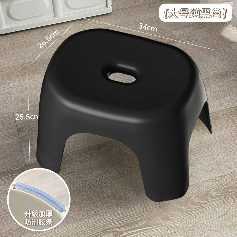 小凳子家用塑料加厚客厅茶几板凳椅子儿童卫生间洗澡浴室换鞋矮凳|undefined