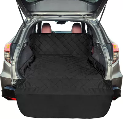 Cross-border exclusive car pet mat made of thickened Oxford fabric, anti-stain, anti-dirt, scratch-resistant, wear-resistant car trunk mat (Trunk Mat) - car-pet-mat-005-earless-front-facing-single-layer-black-206132cm-for-customization-please-consult-customer-service