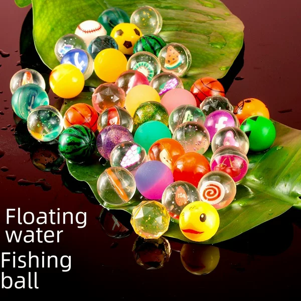 Victor No. 27 floating water elastic ball amusement park electric game city toy pinball playing water rubber solid bouncing ball