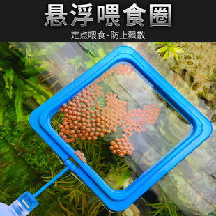Fish feeding ring feeding ring aquarium feeding ring fish tank feeding ring tropical fish fish food fish feed feeder