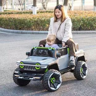 Tank 300 Kidsren's Off-Road Vehicle Pickup Baby Electric Car Four-Wheel Boy and Girl Can Sit on the Adult Oversized Stroller