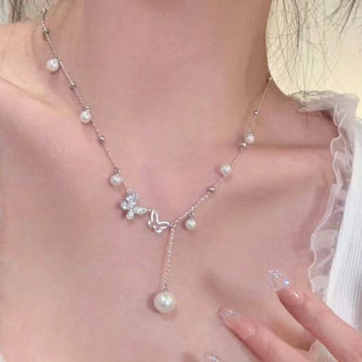 가벼운 럭셔리 틈새 목걸이