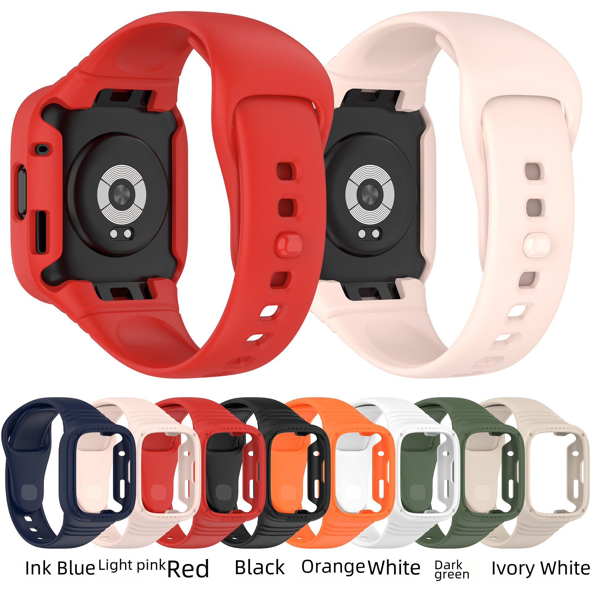 玄音適用Redmi watch3連體錶帶紅米手錶3表殼+錶帶一體錶帶