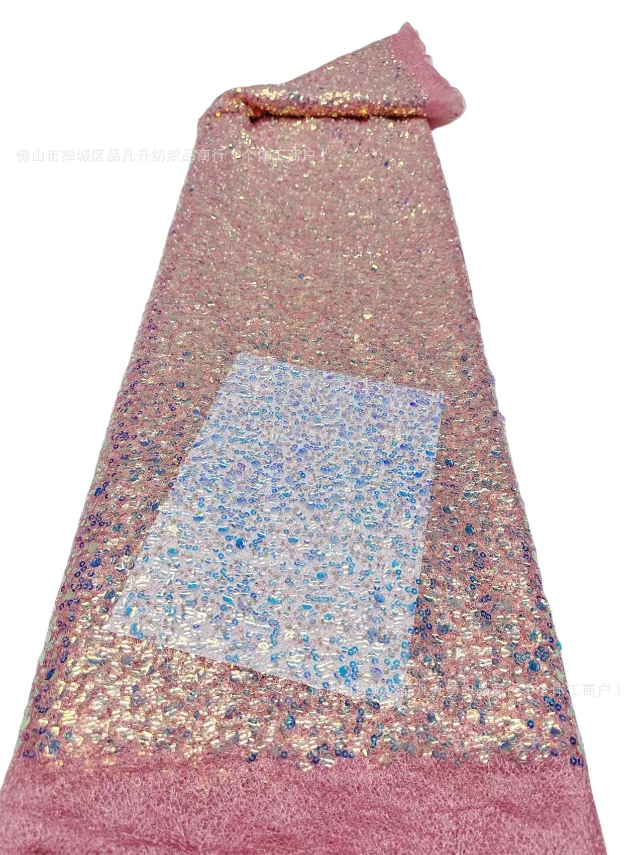 5 + 9mm tela de chapa de chapa dorada tela de perla ropa infantil vestido de moda ropa de moda ropa de moda ropa de moda