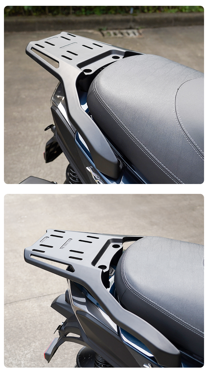 Suitable for Kymco S350 Motorcycle Rear Rack, Tail Box Rack, Cargo Rack, Aluminum Alloy Rear Rack
