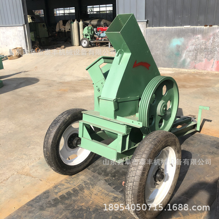 600型3吨盘式木材削片机 高喷式圆木粉碎机 杂草秸秆锯末机