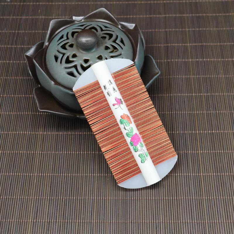 常州の純粋な手の原色の竹のすき焼きの櫛の経典のノスタルジックなすき焼きの家庭は頭のくずのシラミのすき焼きの櫛の卸売りに行きます。|undefined