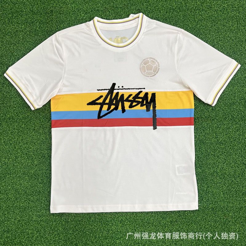 Stussy斯图西球衣弗拉门戈国米意大利纪念版葡萄牙日本短袖足球服|undefined