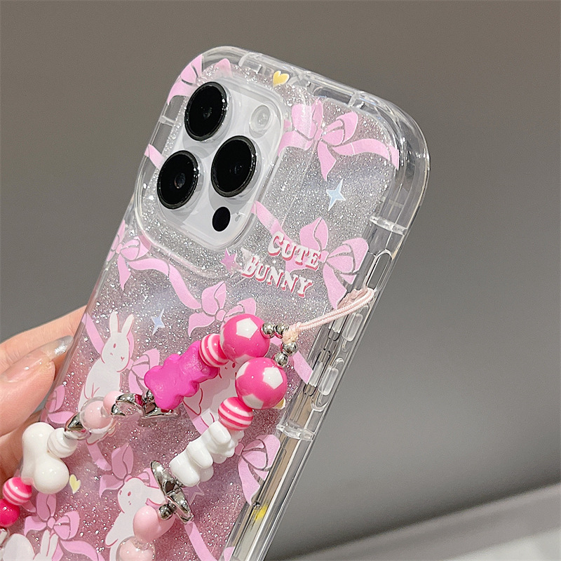 30g Weight iPhone Applicable Brands Phone Cases Classification tpu Material Rabbit Pattern Cute Style Transparent Color Tpu Rabbit Cute Phone Cases Phone Accessories 6