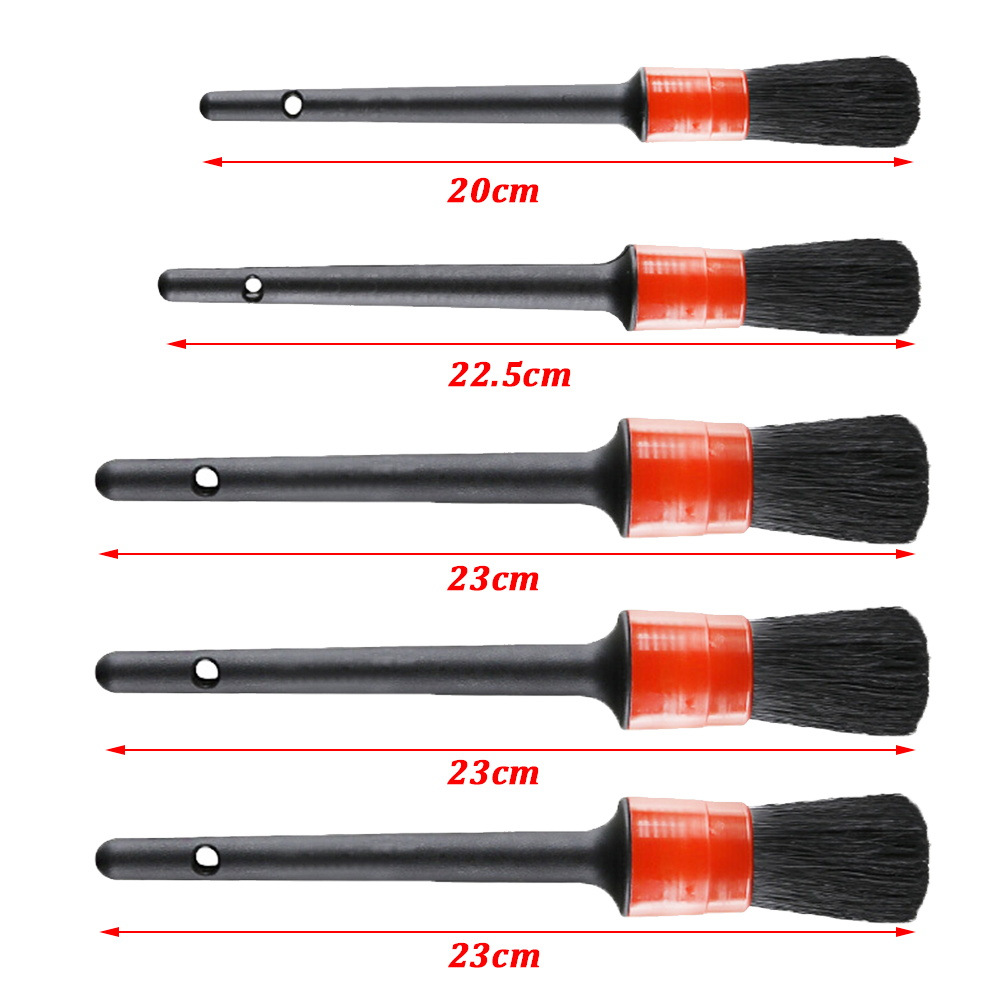 Accesorios para automóviles Venta caliente de Amazon Cepillo de taladro eléctrico Cepillo de detalle Cepillo de espacio Cepillo de lavado de autos Limpieza de autos 27 juegos