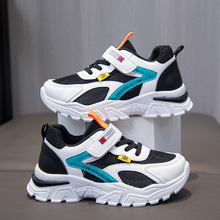 男童鞋子2024夏季款网鞋中大童透气网面夏季单网镂空儿童运动鞋潮