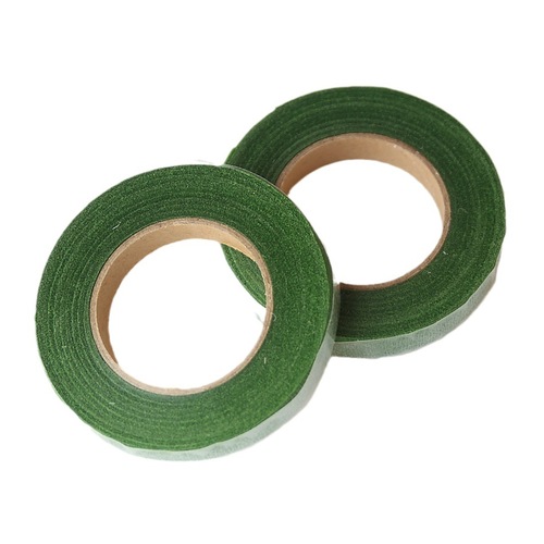 Green tape handmade DIY eternal flower gift box wrapped flower branches wire paper flower wire mesh flower production materials