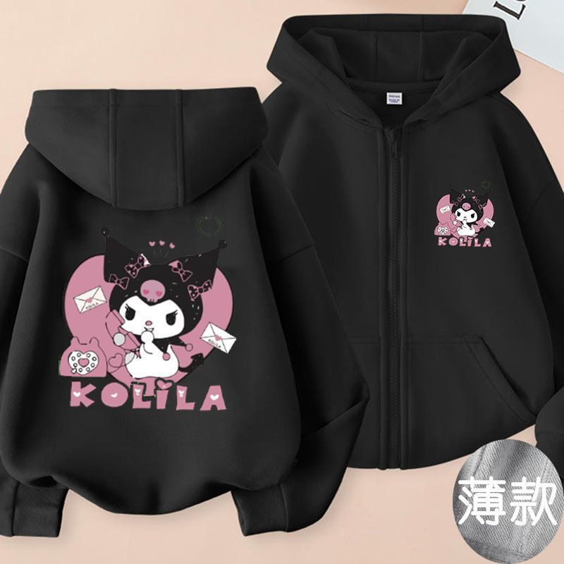 Coolomi cardigan abrigo de invierno forrado de lana de algodón para niños cremallera suéter con capucha de la niña madre-hija padre-hijo Top