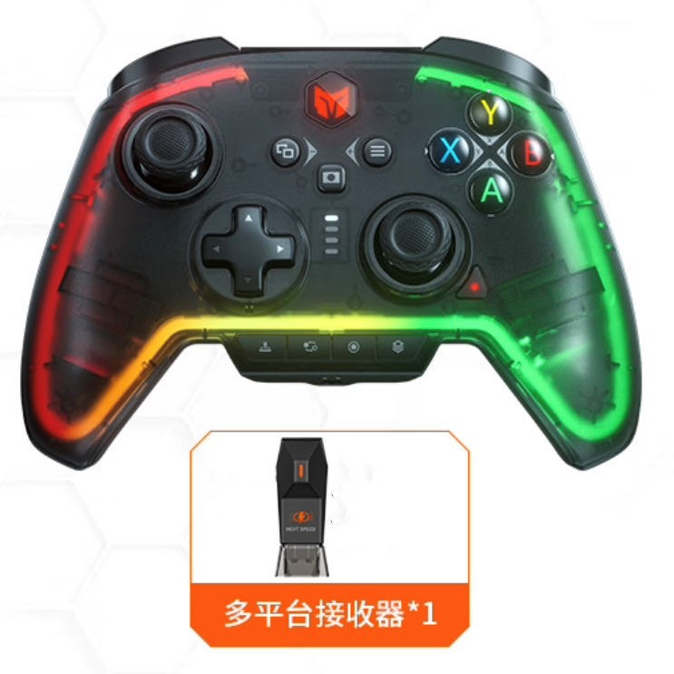 BIGBIGWON tinta Rainbow 2PRO mango inalámbrico PC/Switch/Android/iOS