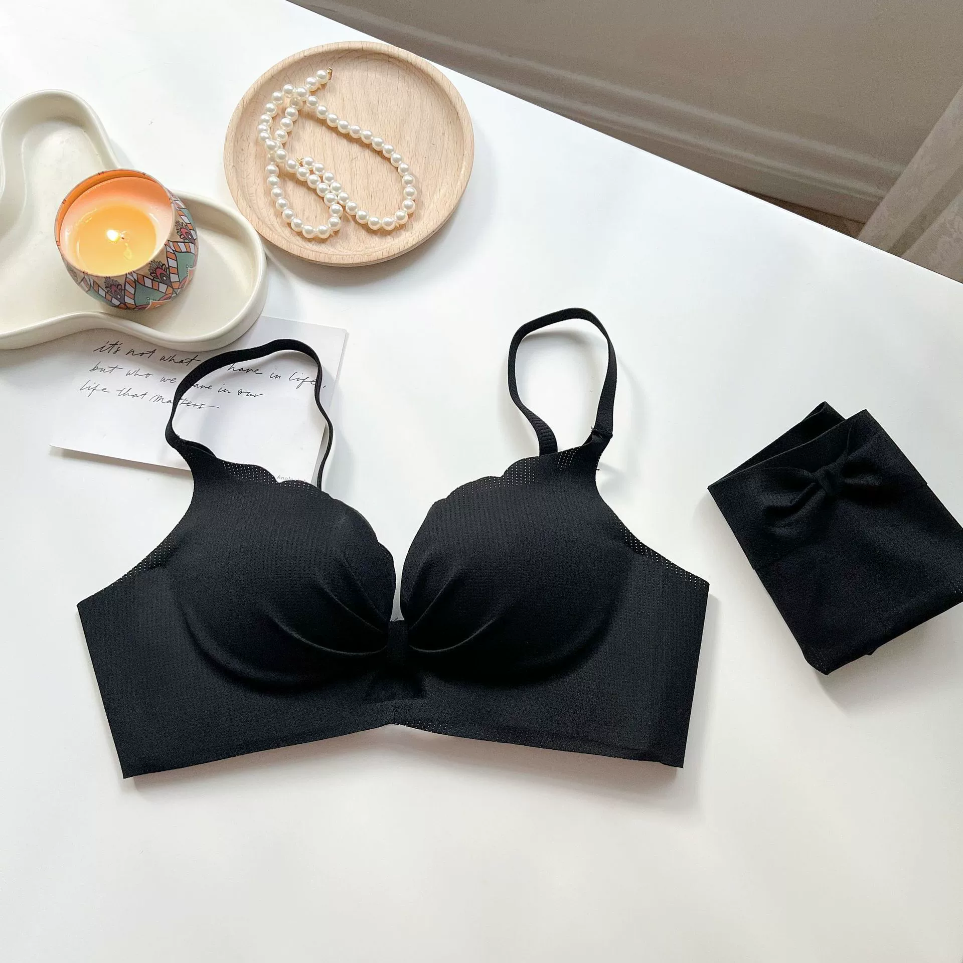 Underwear, push up bra, wireless bra, bra top