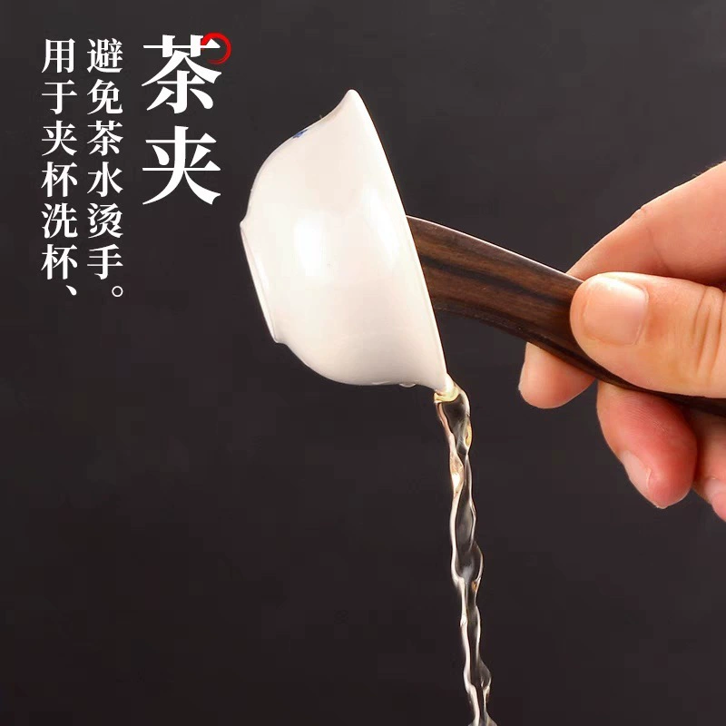 Tea set, spoon, small shovel