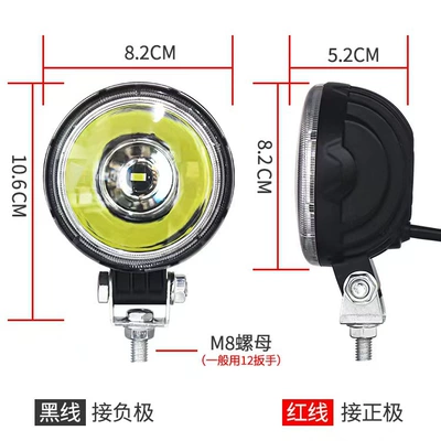 High-Brightness Waterproof Truck Led: Ön faralar