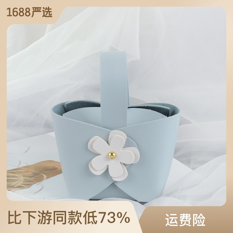 Gourmet Candy Box 2022 New Design Creative Wedding Candy Gift Box Favor Box Empty Box Handbag with a Sense of Elegance