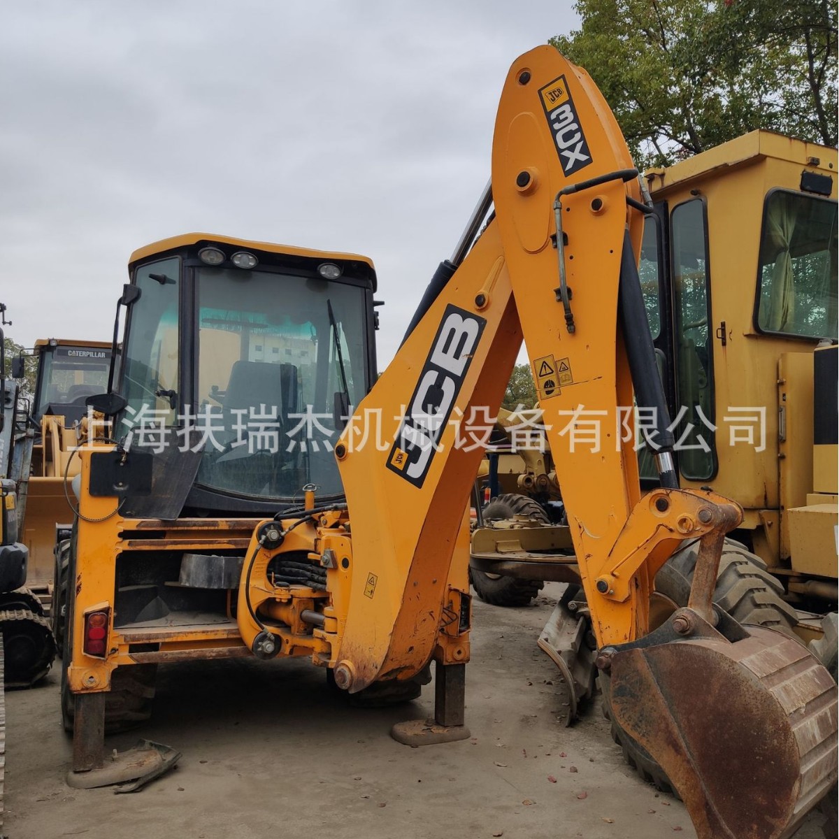 九成新两头忙4CX 反铲装载机JCB两头忙挖机3CX，支持海外贸易