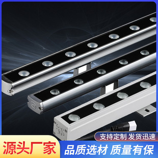 led wall washer lighting outdoor waterproof 12W18W24W warm white low voltage landscape shooting lamps hotel building brightening