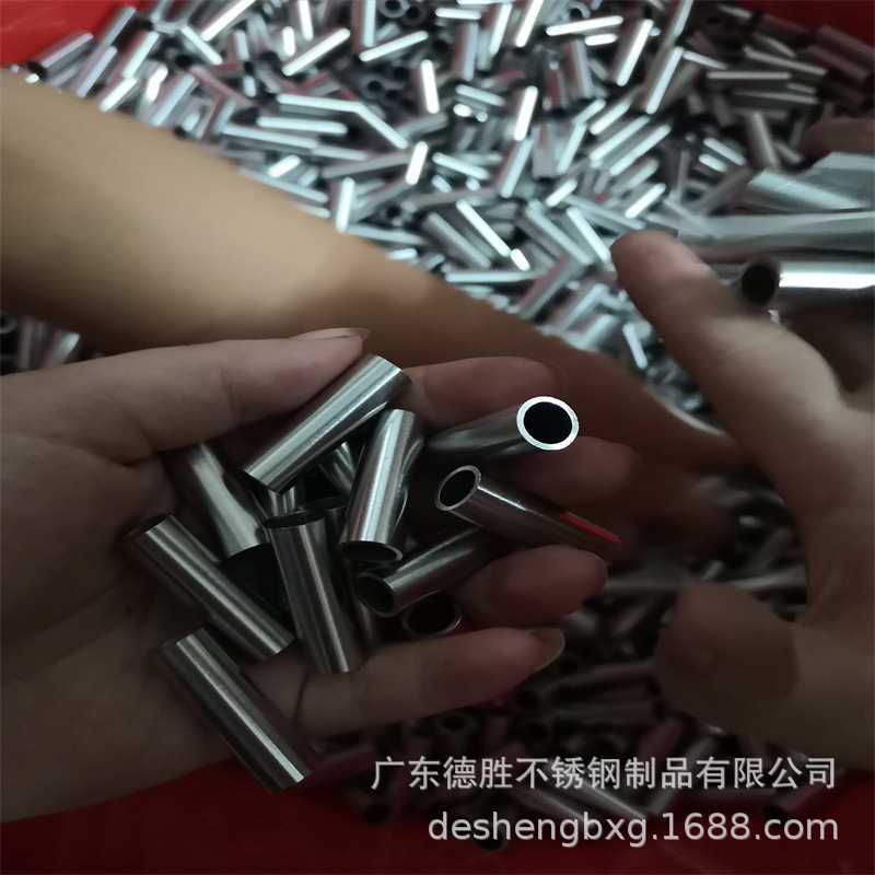 SUS304不锈钢毛细管切口平整 无毛刺空心圆管外径10-45mm表面光亮