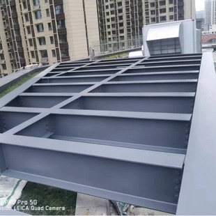 Shandong Local Processing and Custom Installation of Two-Story Steel Structure Aluminum Veneer Shape Garage Ceiling Elevator Shaft Steel Structure