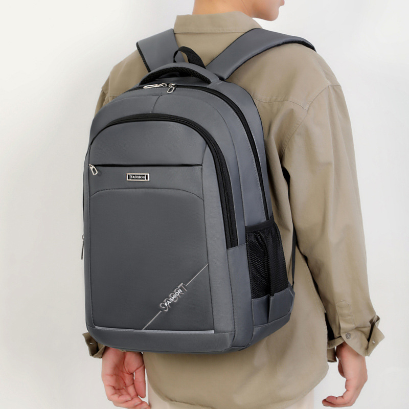 Mochila transfronteriza nueva Mochila de computadora de cercanías de negocios para hombres Mochila de moda de gran capacidad de viaje para estudiantes universitarios