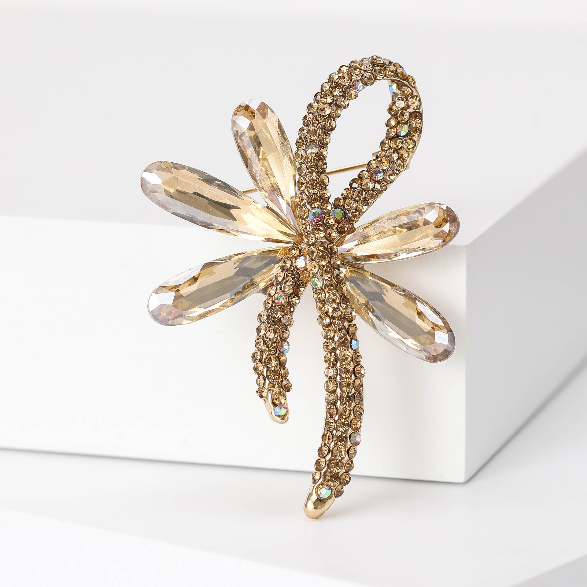 15g Weight Rhinestones Inlay Material Brooches Classification Holiday Occasion Alloy Material Bow Knot Pattern Women's Gender Inlay Design Pin Bow Knot Alloy Inlay Rhinestones Women's Brooches 13