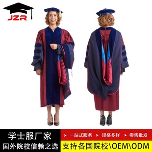 University of Pennsylvania Doctoral Uniform, Bachelor's Uniform, Graduation Uniform Suit, Master's Uniform, Factory Direct Sale