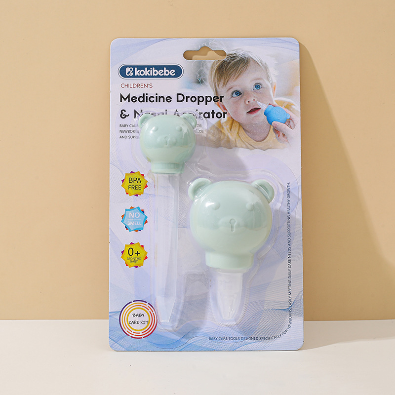 Set de Aspirador Nasal y Dosificador de Bebé de Polipropileno para Recién Nacidos image 8