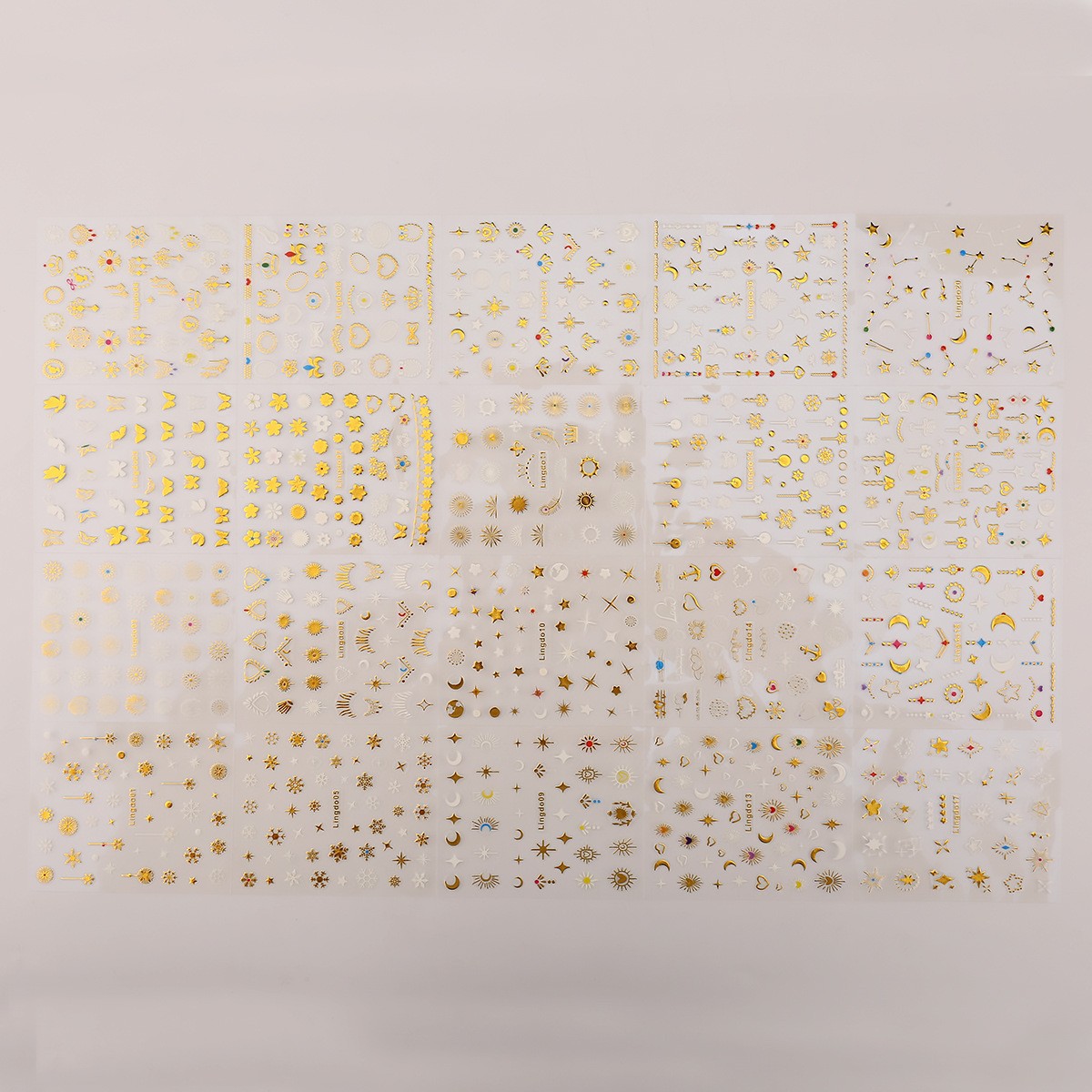 G46 네일아트 스티커 1세트 (30매)