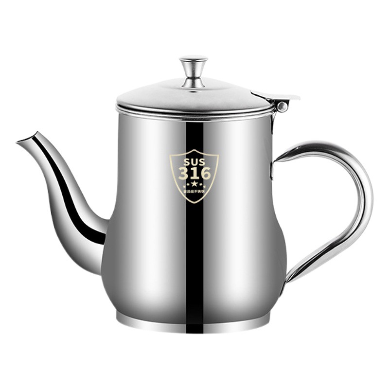 316 stainless steel oil pot thickened strainer household leak-proof oz pot pouring oil bottle seasoning bottle kitchen oil tank