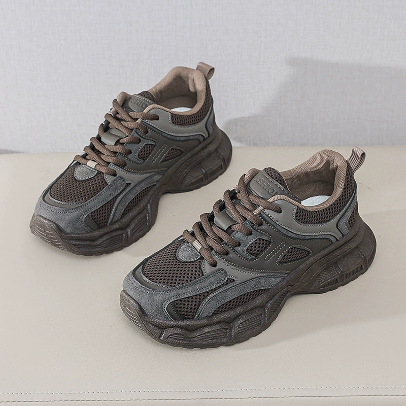 Net Red Super Fire Tady Shoes Женская осень 2024 Новая дикая черная спортивная обувь противоскользящая бег повседневная женская обувь