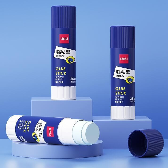 得力7122文具胶棒学生用高粘度粘性固体胶水幼儿园儿童手工固体胶
