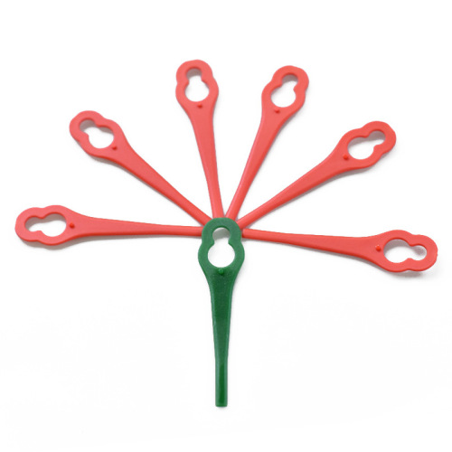 L85 Plastic Blade Garden Lawn Lawn Mower Plastic Blade Hole Diameter 12*7mm