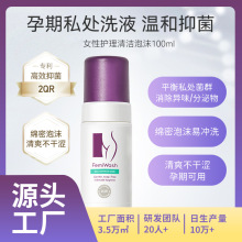 孕产妇私处清洁泡沫100ml 私密妇科抑菌泡泡洗液代加工康正药业