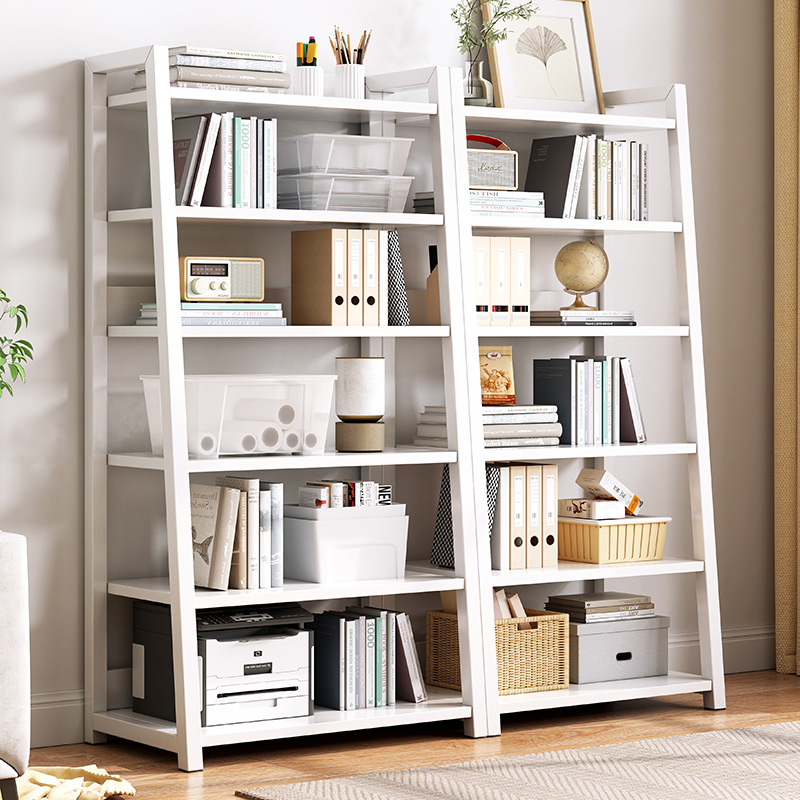 Shelf Office bookshelf to ground Wall a living room bedroom Storage rack multi-storey Simplicity modern Iron art Storage racks