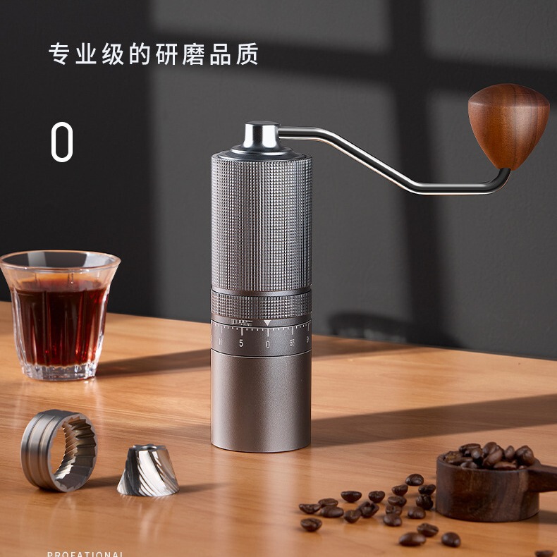 Portable coffee grinder Italian small household hand grinder stainless steel grinding core 6-star 7-star grinder